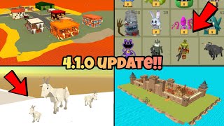 🤯NEW UPDATE IN CHICKEN GUN 4.1.0!! 😱ALL SECRETS AND NEW MOBS,MAPS,MORE...