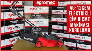 Agromec Elektrikli Çim Biçme Makinesi Kurulumu AG-12CEM