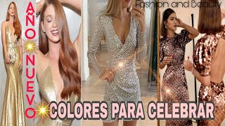 COMO VESTIR PARA ATRAER PROSPERIDAD EN AÑO NUEVO 🌟 COLORES RECOMEMDADOS PARA CELEBRAR 🥂🎆