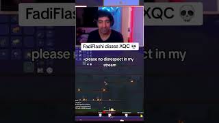 FadiFlashi disses XQC 💀 #xqc