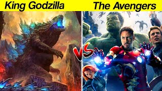 Godzilla VS Avengers 🥶 Kya King Of Monster Ko Hara Payenge Avengers ?