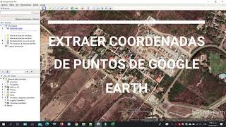 Extraer coordenadas de puntos en Google Earth