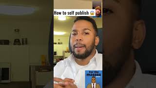 How to self-publish a book