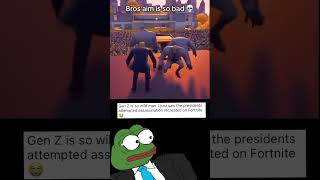 Trump in Fortnite #memes #frog