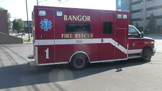 Bangor Maine Fire Department R1 Responding