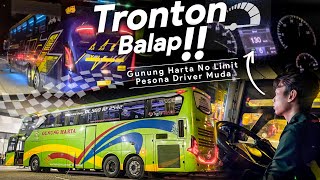 FULL POWER !! MOMEN LANGKA 12 BUS GHTS MINGGIR BARENG | Trip Gunung Harta Bondowoso - Jakarta