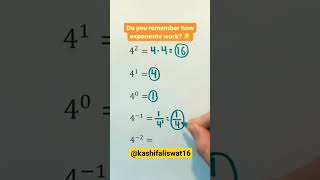 Do you know how exponents works? 🤔 #challenge #1millionviews #ready #mathematics #viralvideo #subcri