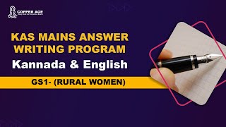 KAS MAINS ANSWER WRITING PROGRAM GS1- (RURAL WOMEN)