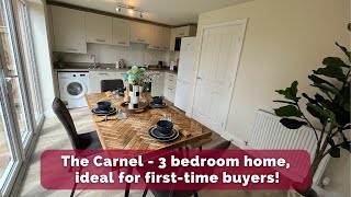 Touring a 3-bed new build home - ideal for first time buyers!