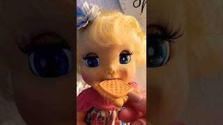 #babyalive #babyalivedoll #shorts Leilani’s snack routine! 💕🫶🏻