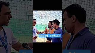 Saveg Indian Distroy Pakistani Reporters Smoothly 💪🔥🔥 #cricket #trending #shortvideo #shorts