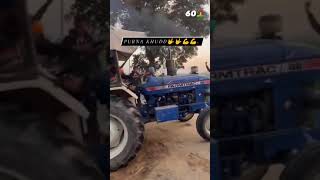 Farmtrac 60 Full Loaded Trolley Pulling Competition in Punjab Rural Games