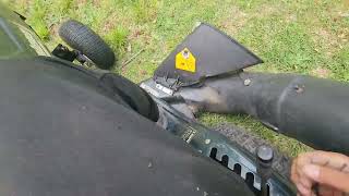 bolens ride on mower