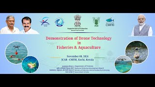 Demonstration of Drone Technology in Fisheries and Aquaculture.