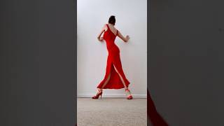 Argentine Tango: Ladies Technique by Maude #tango #tangoargentino #tangodance #dance #dancer #red