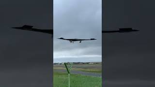 Epic B-2 Stealth Bomber Landing #shorts #b2