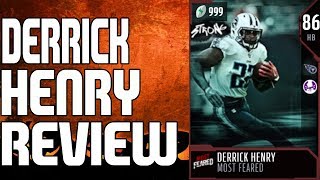 86 MOST FEARED DERRICK HENRY REVIEW | MADDEN 18 ULTIMATE TEAM PLAYER REVIEW