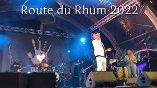 Antonny Drew et Tanmpo Klassik Live sur la scène de la Route du Rhum 2022 a St Malo