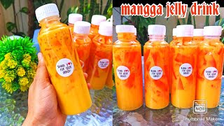 Ide Jualan modal 3rb an 1 botol ‼️Jelly Drink Mangga‼️Ide jualan minuman botol kekinian