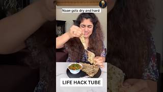 Reheat your naan with this easy trick!!✨💡#lifehacks #viral #hacks #shortsfeed #shorts