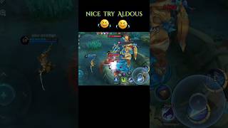 nice try Aldous🔥🤣#mlbb#shorts#chishy gaming