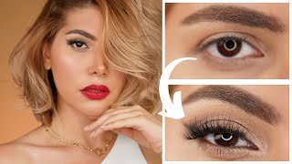 Try This Flattering Evening Makeup on Hooded Eyes