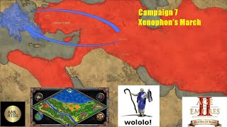 AoE II DE Return to Rome Glory of Greece Campaign 7 Xenophon's March