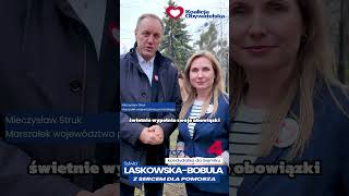 Sylwia Laskowska-Bobula - poparcie Mieczysława Struka