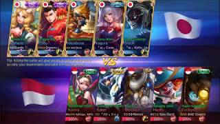 Mobile Legends Arena Contest Indonesia Vs Jepang Round 2