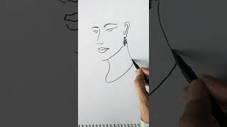 How to draw a face of girl , lady , woman  | How to Draw a Female Face - Easy Step-by-Step Tutorial