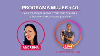 Programa Mujer + 40 - Entrevista Andreina y Marcos