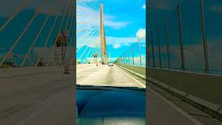 Florida St Pete skyway Bridge