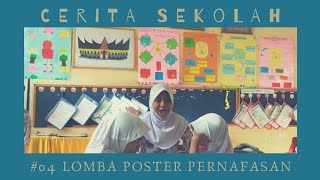 Membuat Poster Sistem Pernafasan, materi kelas 5 Semester 1.