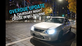 BF XR6 TURBO Thursday Night City Cruise in MELBOURNE