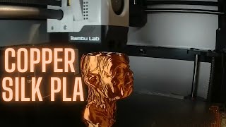 Testing CC3D Silk Copper PLA 3D Printer Filament