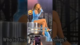 Beyoncé has had enough😂 #beyonce funny moments 😂 #shorts