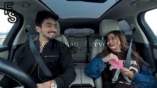 @MrFaisu with @ManishaRaniComedy cute talks 😍 #lovebirds #longdrivewithfaisu