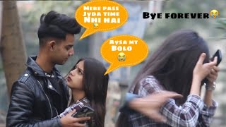 Prank On Nitisha || Mere Pas Jada Time Nhi Bacha😭 (Gone Emotional💔) || Abid 09