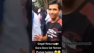 Gagal Kesurupan⁉️[Karena Lihat Teman Yang Punya Hutang.🤣]