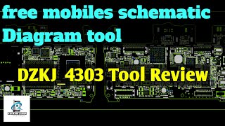 DZKJ_4303 Tool Review || Free mobile schematic diagram Tool || Ashwani Lamba