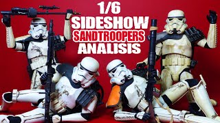 Analizando los Sandtroopers Escala 1/6 de Sideshow