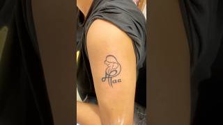 Maa Paa ka Tattoo Kaise laga friends Comment me bataye #maa #papa #trending #tattoo #short