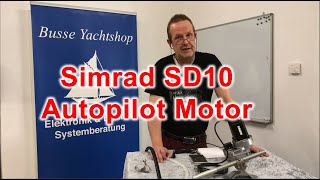 Simrad SD10 Autopilot Motor für Segelboote mit wenig Platz im Heck