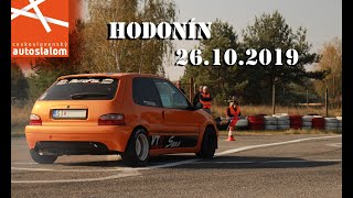 ČS Autoslalom - Hodonín 26.10.2019 / Saxo VTS / Z. Gergel