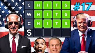 US Presidents Play WORDLE 17