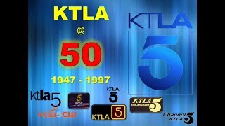 KTLA (Channel 5 Los Angeles) - 50th Anniversary - 1997