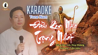 Karaoke: ĐIỀU RĂN NÀO TRỌNG NHẤT (Imprimatur) - Tone Nam | Thánh Ca Huy Hoàng | Hiệp Lễ CN31 TN-B