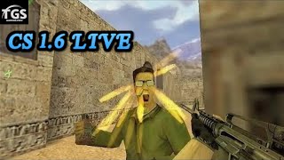 Counter Strike 1.6 Live Action Join Now for Non-Stop Thrills! | TGS GAMING PRO