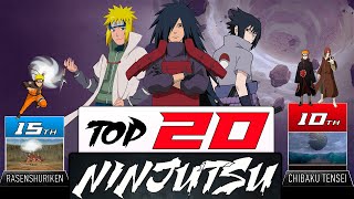 TOP 20 NINJUTSU TECHNIQUES - AnimeScale