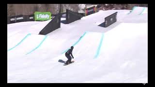 2021 Tess Coady 2nd Place Rail Section Slopestyle World Champs